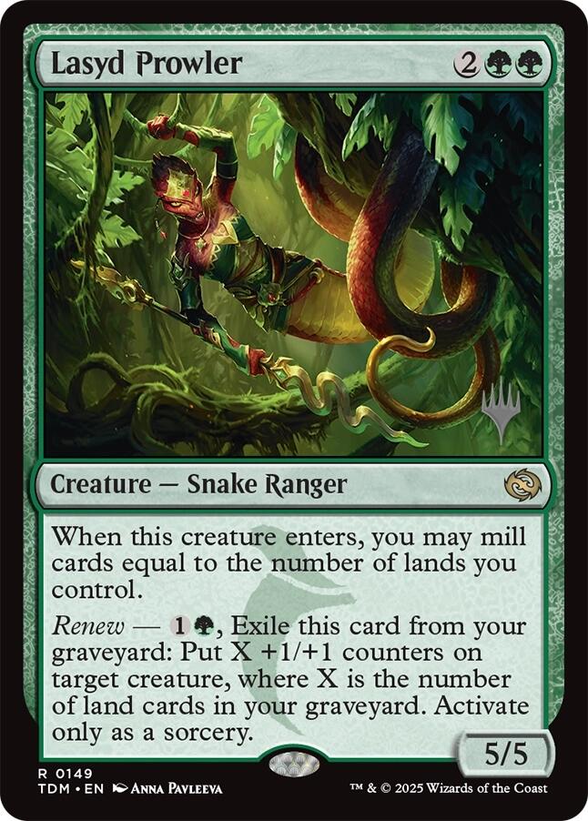 Lasyd Prowler (Promo Pack) [Tarkir: Dragonstorm Promos] Magic: The Gathering