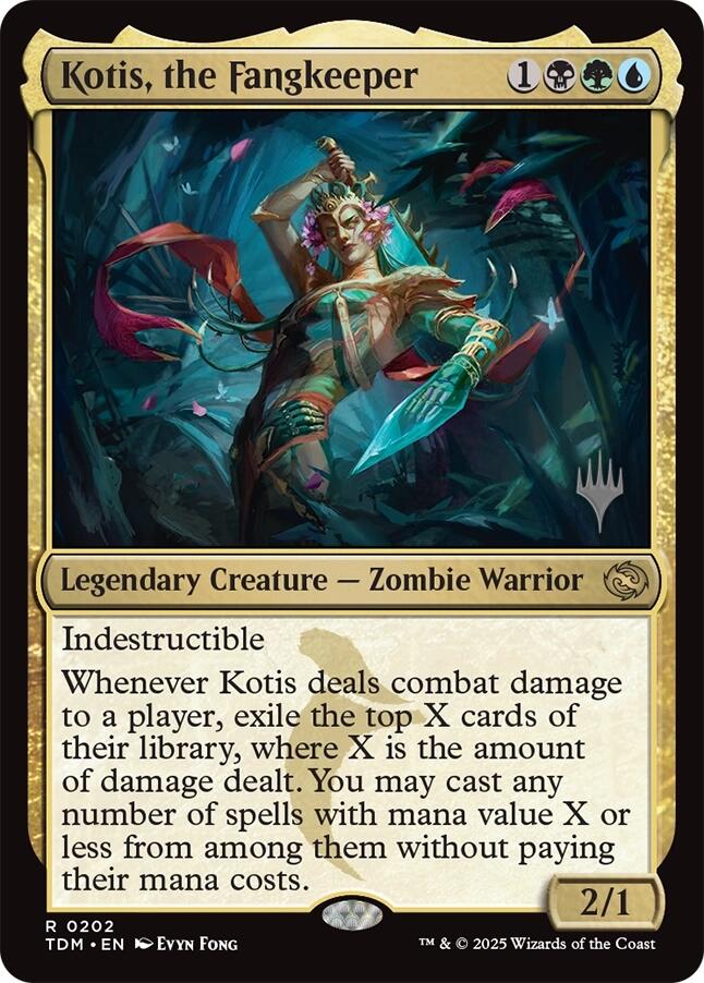 Kotis, the Fangkeeper (Promo Pack) [Tarkir: Dragonstorm Promos] Magic: The Gathering