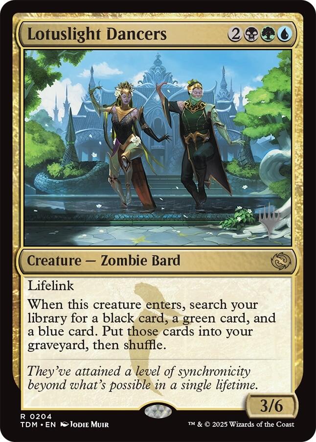 Lotuslight Dancers (Promo Pack) [Tarkir: Dragonstorm Promos] Magic: The Gathering