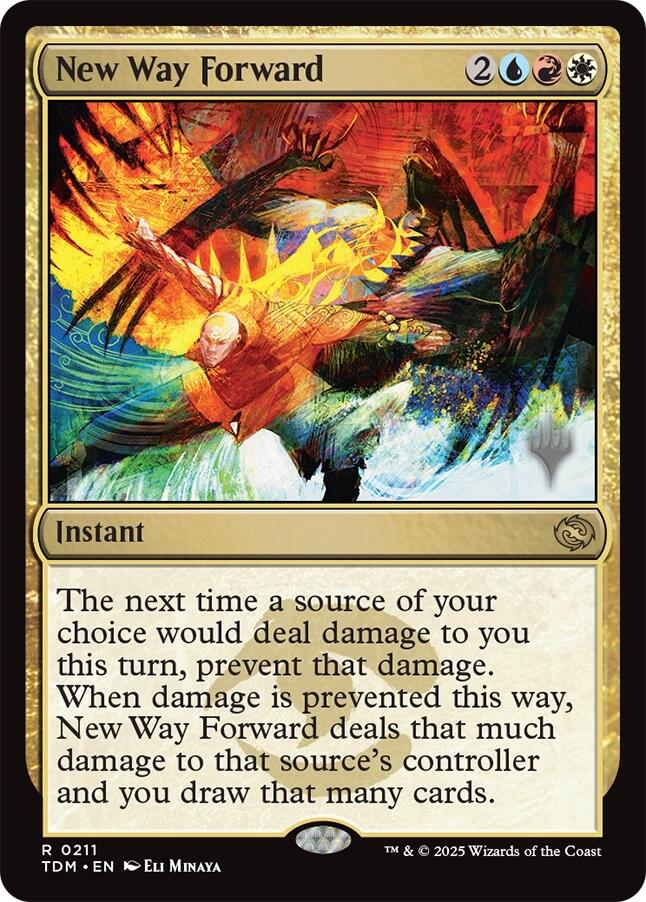 New Way Forward (Promo Pack) [Tarkir: Dragonstorm Promos] Magic: The Gathering
