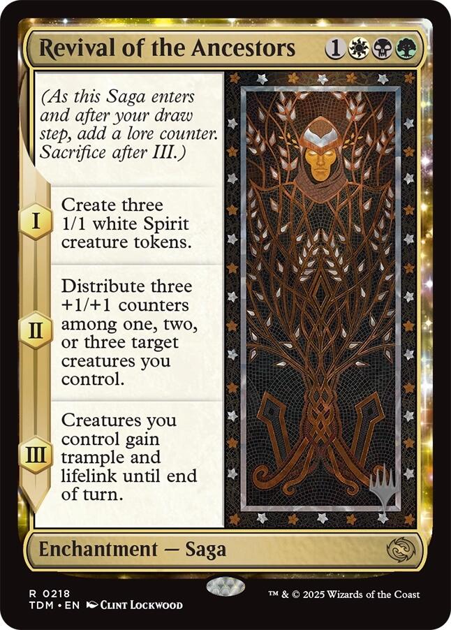 Revival of the Ancestors (Promo Pack) [Tarkir: Dragonstorm Promos] Magic: The Gathering