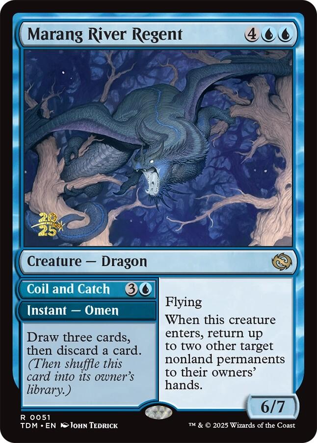Marang River Regent [Tarkir: Dragonstorm Prerelease Promos] Magic: The Gathering