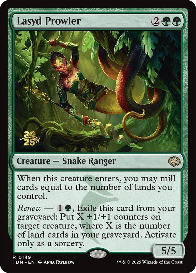 Lasyd Prowler [Tarkir: Dragonstorm Prerelease Promos] Magic: The Gathering