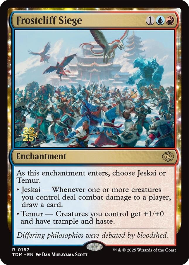 Frostcliff Siege [Tarkir: Dragonstorm Prerelease Promos] Magic: The Gathering