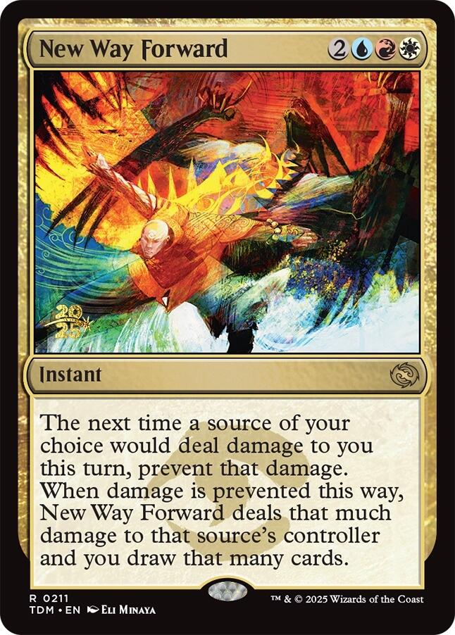 New Way Forward [Tarkir: Dragonstorm Prerelease Promos] Magic: The Gathering
