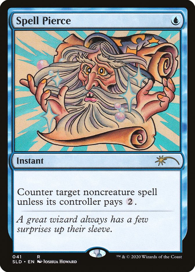 Spell Pierce [Secret Lair Drop Series] Magic: The Gathering