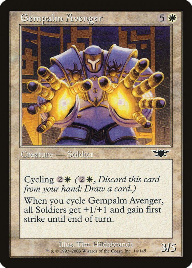 Gempalm Avenger [Legions] Magic: The Gathering