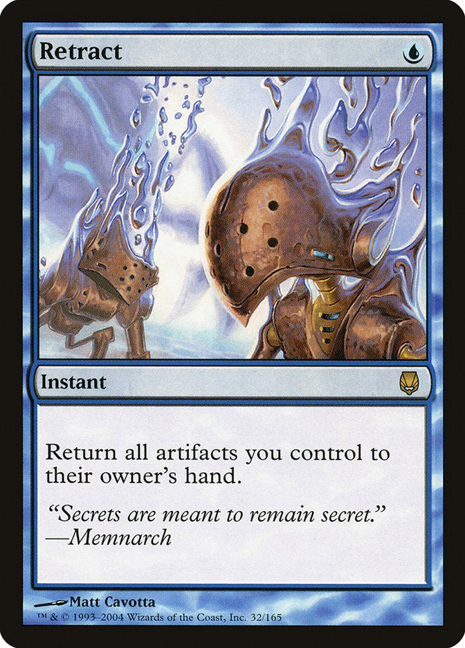Retract [Darksteel] Magic: The Gathering
