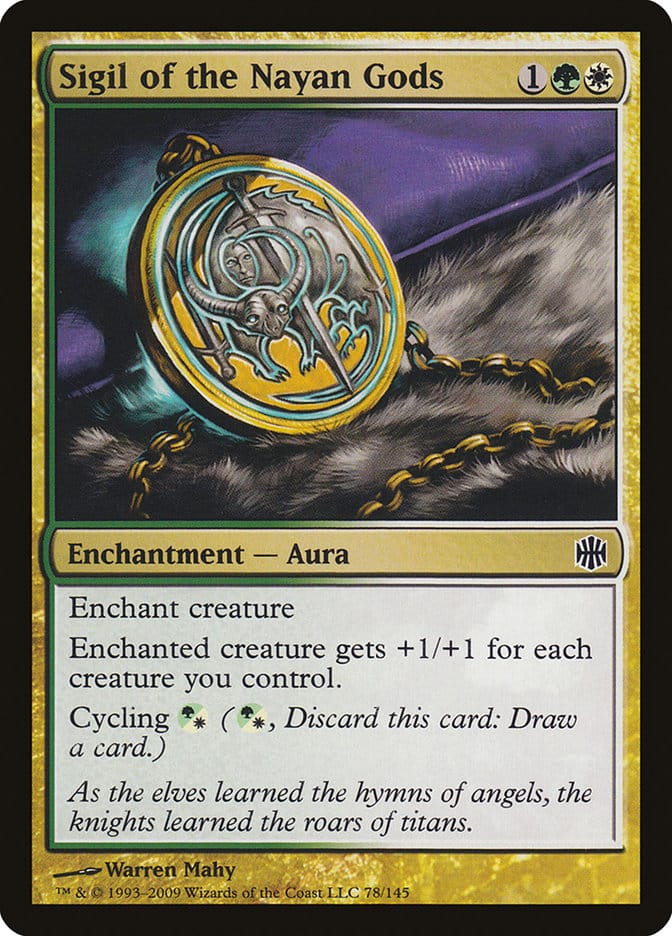 Sigil of the Nayan Gods [Alara Reborn] Magic: The Gathering