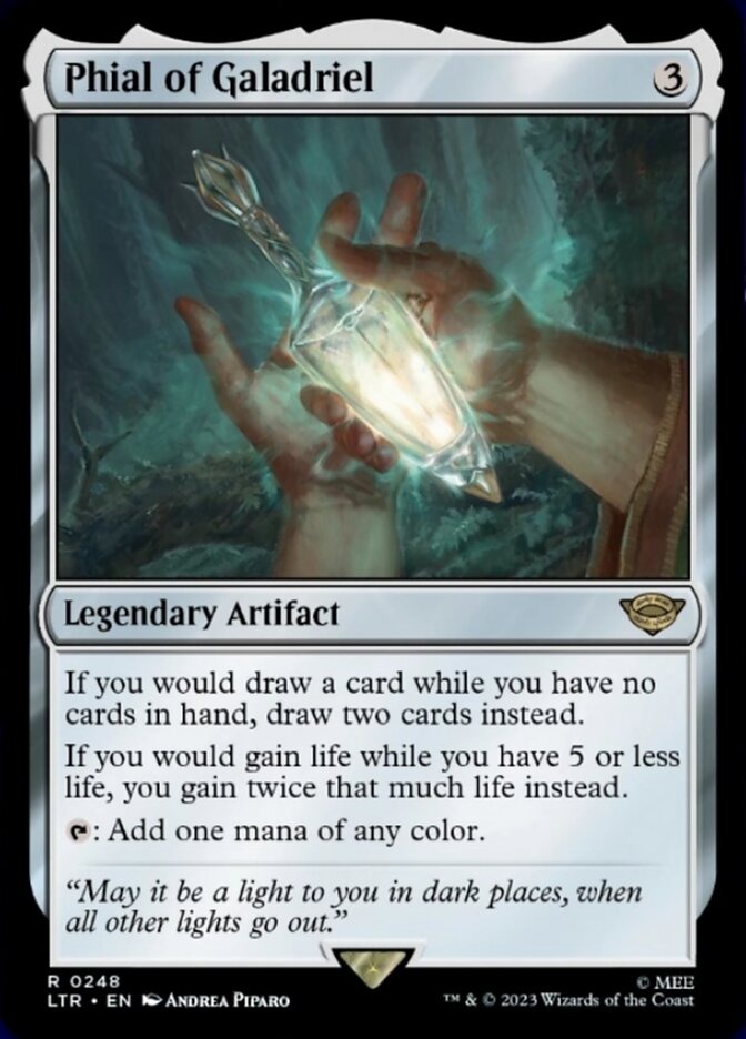 Phial of Galadriel [The Lord of the Rings: Tales of Middle-Earth] Magic: The Gathering
