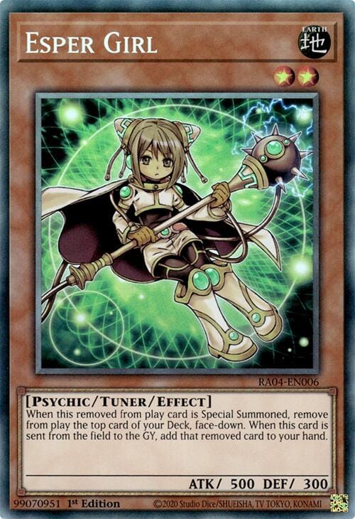 Esper Girl [RA04-EN006] Prismatic Collector's Rare - Yugioh Cards For Your TCG Needs!