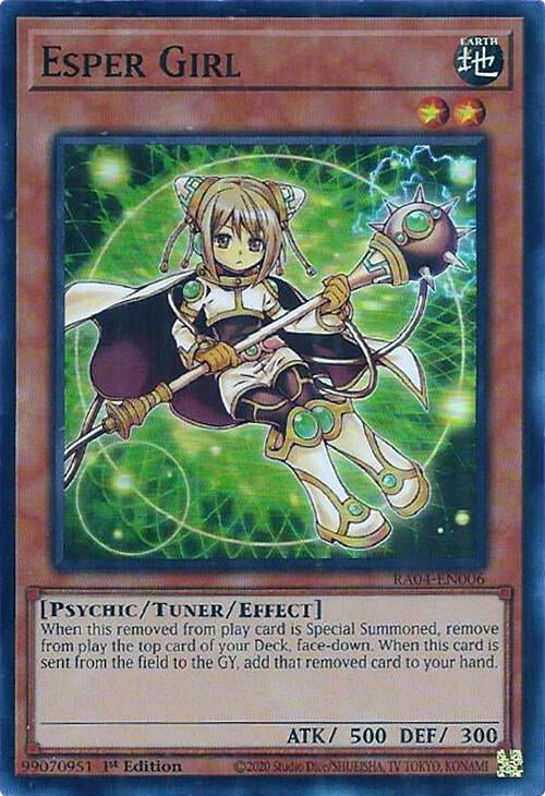 Esper Girl [RA04-EN006] Super Rare Yu-Gi-Oh!