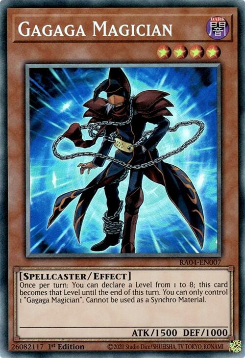 Gagaga Magician [RA04-EN007] Prismatic Collector's Rare - Yugioh Cards For Your TCG Needs!