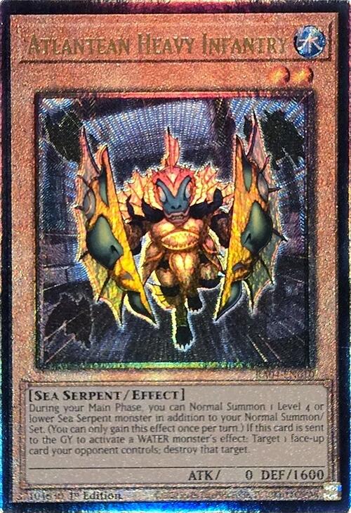 Atlantean Heavy Infantry [RA04-EN010] Prismatic Ultimate Rare - Yugioh Cards For Your TCG Needs!