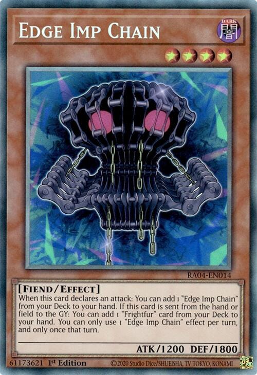 Edge Imp Chain [RA04-EN014] Prismatic Collector's Rare - Yugioh Cards For Your TCG Needs!