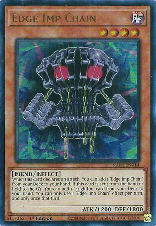 Edge Imp Chain [RA04-EN014] Ultra Rare Yu-Gi-Oh!