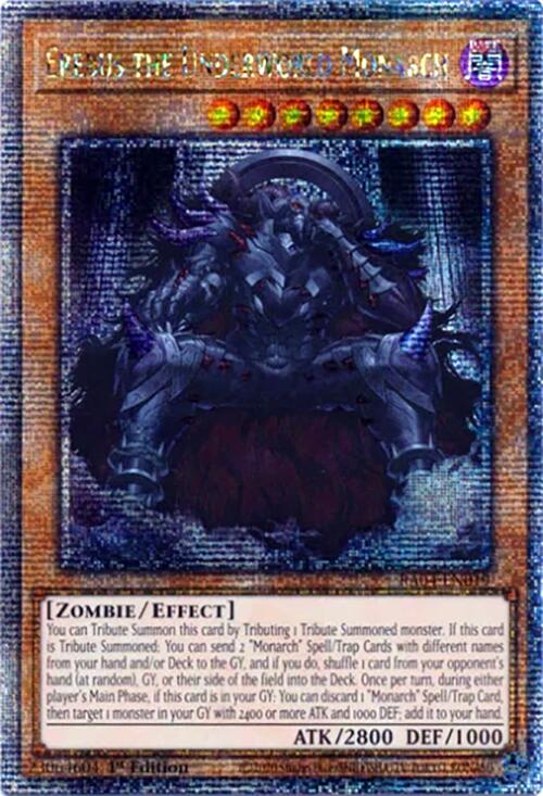 Erebus the Underworld Monarch [RA04-EN019] Quarter Century Secret Rare - Yugioh Cards For Your TCG Needs!