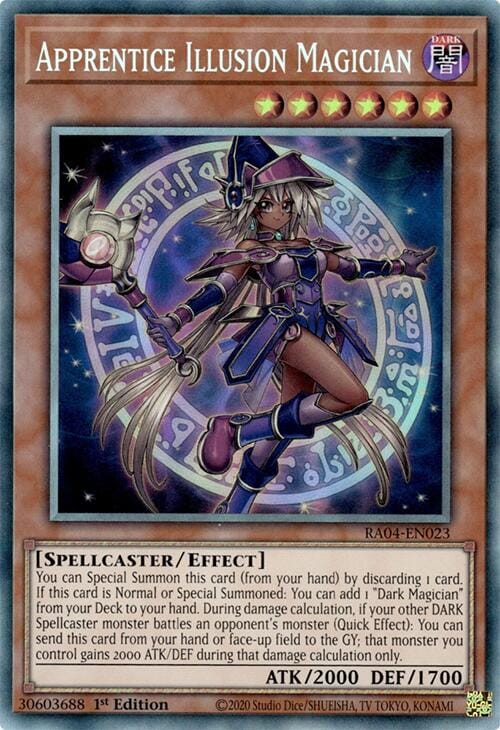 Apprentice Illusion Magician [RA04-EN023] Prismatic Collector's Rare - Yugioh Cards For Your TCG Needs!