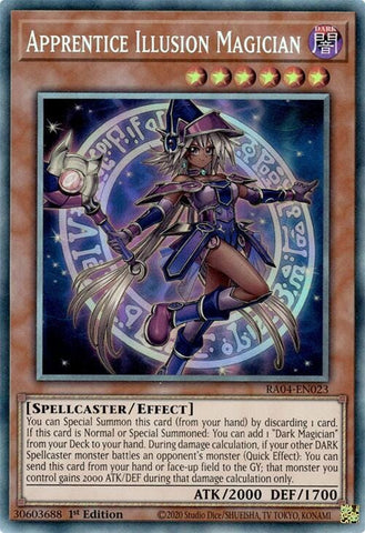 Apprentice Illusion Magician [RA04-EN023] Prismatic Collector's Rare - Yugioh Cards For Your TCG Needs!