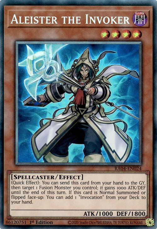 Aleister the Invoker (Alternate Art) [RA04-EN024] Prismatic Collector's Rare - Yugioh Cards For Your TCG Needs!
