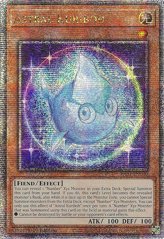 Astral Kuriboh [RA04-EN040] Quarter Century Secret Rare - Yugioh Cards For Your TCG Needs!
