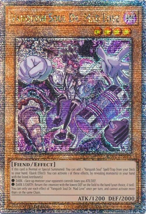 Vanquish Soul Dr. Mad Love [RA04-EN045] Quarter Century Secret Rare Yu-Gi-Oh!