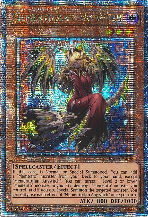 Mementotlan Angwitch [RA04-EN048] Quarter Century Secret Rare - Yugioh Cards For Your TCG Needs!