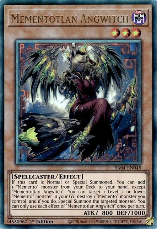 Mementotlan Angwitch [RA04-EN048] Prismatic Ultimate Rare - Yugioh Cards For Your TCG Needs!