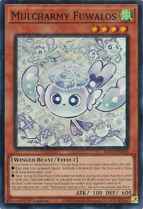 Mulcharmy Fuwalos [RA04-EN050] Super Rare Yu-Gi-Oh!
