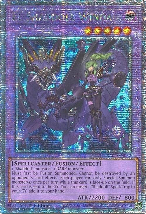 El Shaddoll Winda (Alternate Art) [RA04-EN052] Quarter Century Secret Rare - Yugioh Cards For Your TCG Needs!