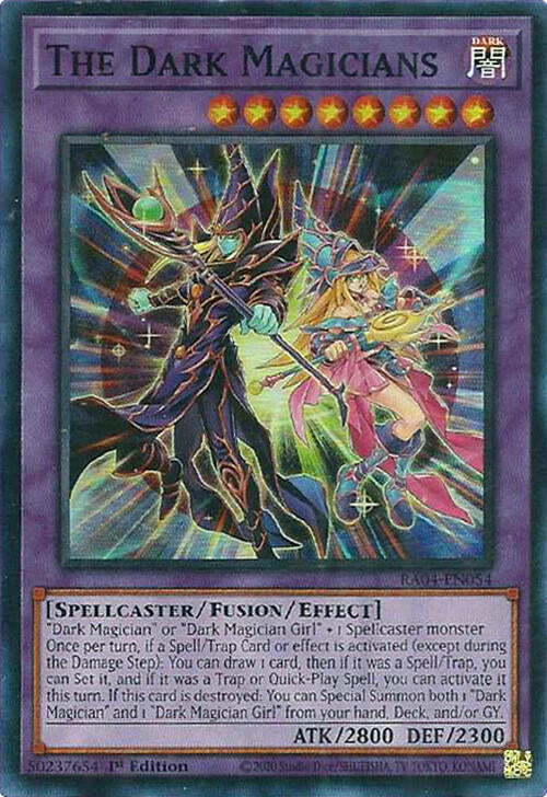 The Dark Magicians [RA04-EN054] Super Rare Yu-Gi-Oh!