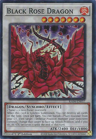 Black Rose Dragon [RA04-EN057] Super Rare Yu-Gi-Oh!