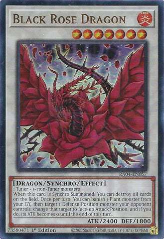 Black Rose Dragon [RA04-EN057] Ultra Rare Yu-Gi-Oh!