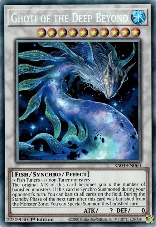 Ghoti of the Deep Beyond [RA04-EN060] Prismatic Collector's Rare - Yugioh Cards For Your TCG Needs!