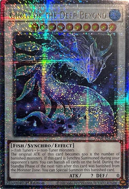 Ghoti of the Deep Beyond [RA04-EN060] Quarter Century Secret Rare Yu-Gi-Oh!