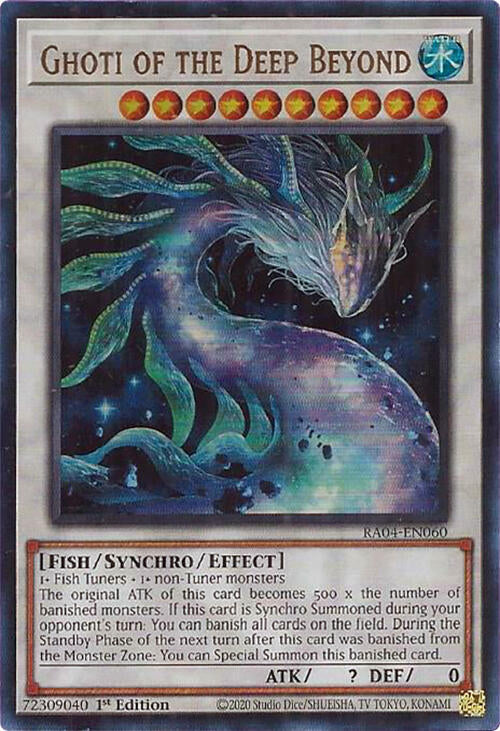 Ghoti of the Deep Beyond [RA04-EN060] Ultra Rare Yu-Gi-Oh!