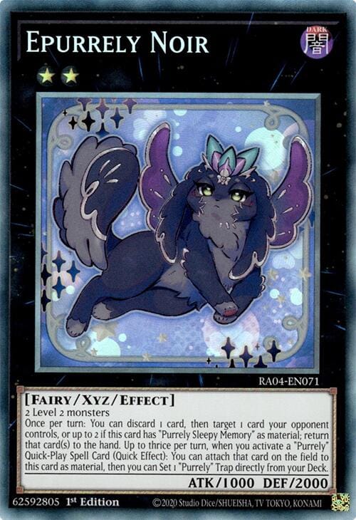 Epurrely Noir [RA04-EN071] Prismatic Collector's Rare - Yugioh Cards For Your TCG Needs!