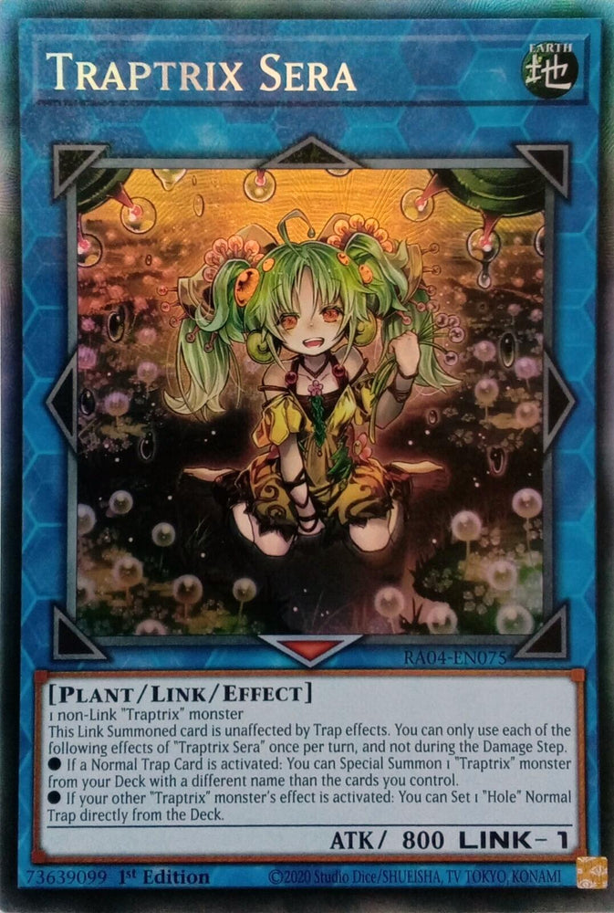 Traptrix Sera [RA04-EN075] Prismatic Collector's Rare - Yugioh Cards For Your TCG Needs!