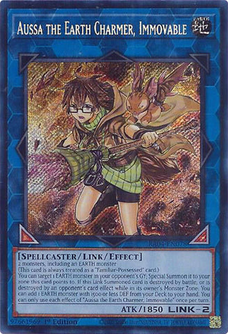 Aussa the Earth Charmer, Immovable [RA04-EN078] Secret Rare Yu-Gi-Oh!
