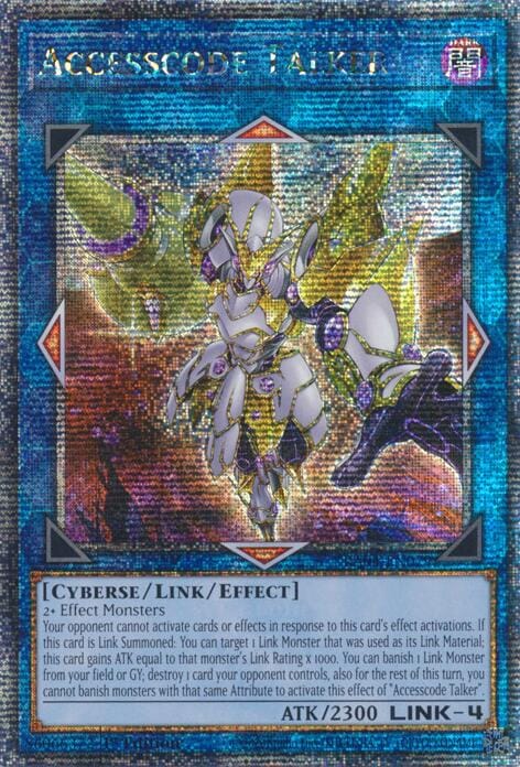 Accesscode Talker (New Art) [RA04-EN079] Quarter Century Secret Rare - Yugioh Cards For Your TCG Needs!