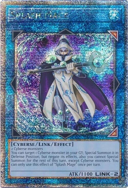 Splash Mage [RA04-EN080] Quarter Century Secret Rare Yu-Gi-Oh!