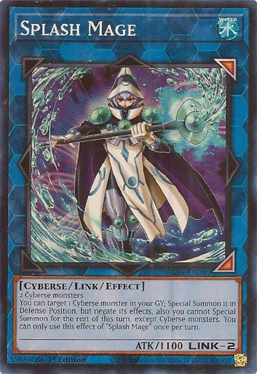 Splash Mage [RA04-EN080] Super Rare - Yugioh Cards For Your TCG Needs!