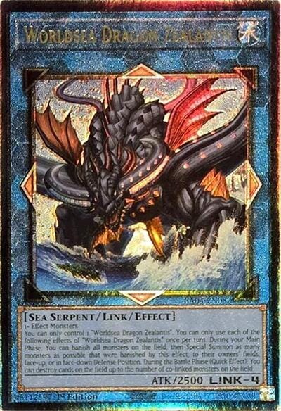Worldsea Dragon Zealantis [RA04-EN082] Prismatic Ultimate Rare - Yugioh Cards For Your TCG Needs!