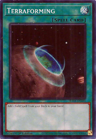 Terraforming [RA04-EN084] Super Rare Yu-Gi-Oh!