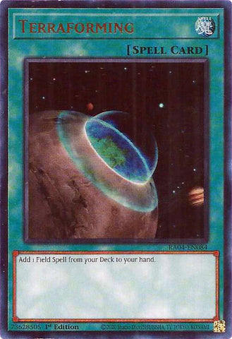 Terraforming [RA04-EN084] Ultra Rare Yu-Gi-Oh!