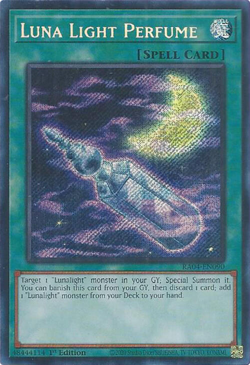 Luna Light Perfume [RA04-EN090] Secret Rare Yu-Gi-Oh!