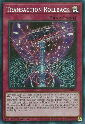 Transaction Rollback [RA04-EN105] Super Rare Yu-Gi-Oh!