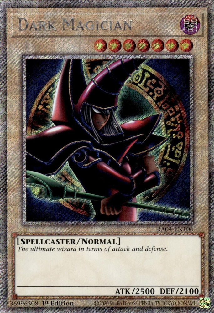 Dark Magician (Arkana) [RA04-EN106] Platinum Secret Rare - Yugioh Cards For Your TCG Needs!