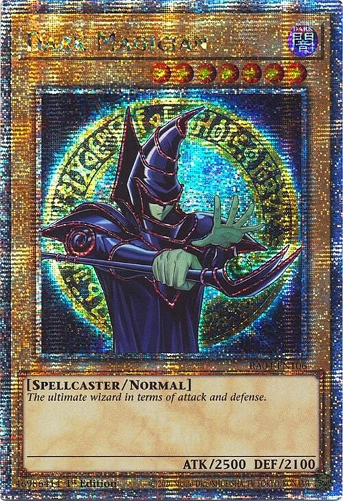Dark Magician (9th Art) [RA04-EN106] Quarter Century Secret Rare - Yugioh Cards For Your TCG Needs!