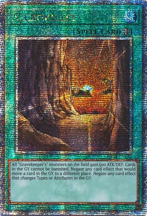 Necrovalley [RA04-EN122] Quarter Century Secret Rare - Yugioh Cards For Your TCG Needs!